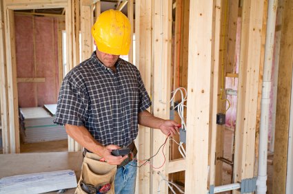 Wiring a new home by McGowan & PLD LLC.